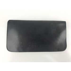 LINDA ALLARD ELLEN TRACY Eyeglasses Glasses Case Black Leather Made in Italy‎
